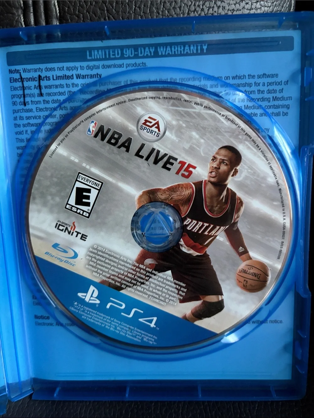 PlayStation 4 NBA Live 15 Video Game